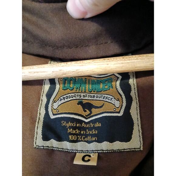 Down Under Outback Australian Sherpa Vest Size C - Picture 3 of 5